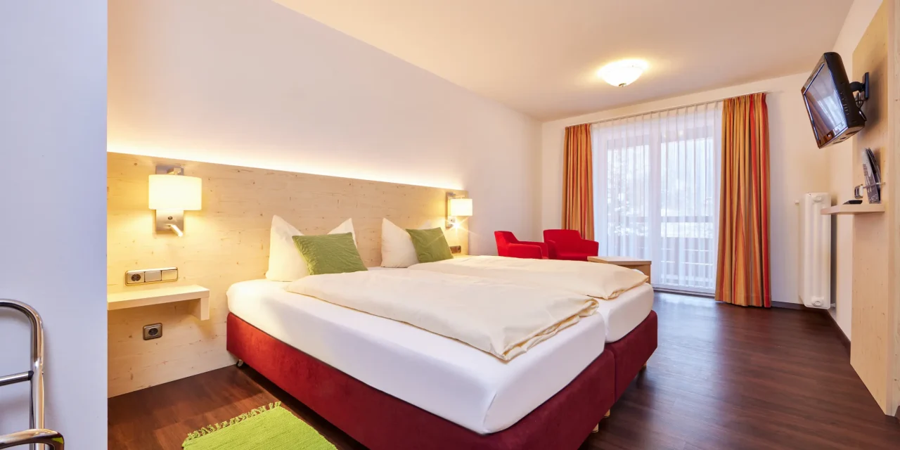 Ferienappartment Kofel – Zum Turm – Hotel Oberammergau – Schlafzimmer Ferienappartment Kofel - Zum Turm - Hotel Oberammergau - Schlafzimmer